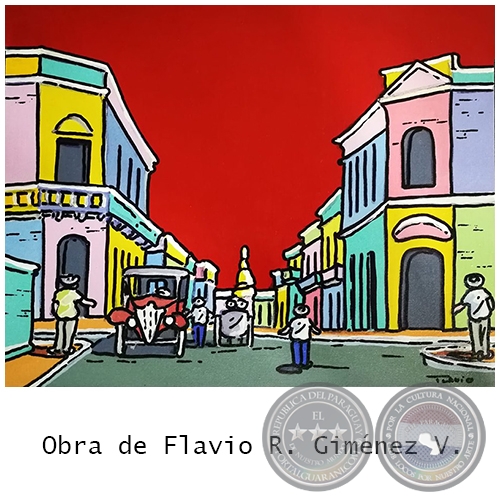 Asuncin de la poca - Obra de Flavio Gimnez